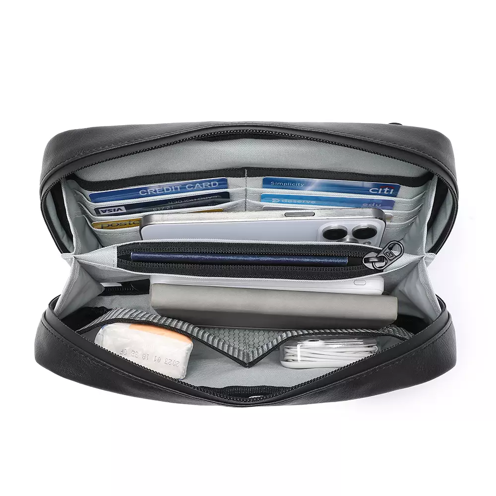 Navy Club Handbag Pria Vortex - Clutch Bag - Pouch Tas Selempang - Tas Tangan Pria