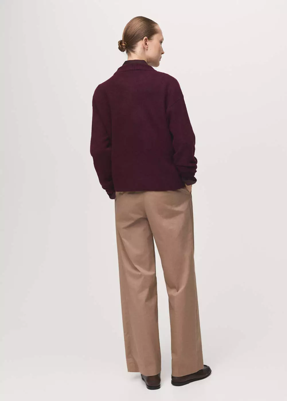 Jersey rajut ukuran sedang