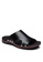 Twenty Eight Shoes black Basic Cowhide Flip Flops VMS8286 D715ASHF231D83GS_2