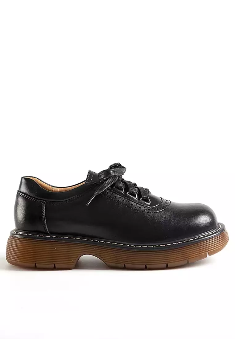 Discount on Twenty Eight Shoes  shoes - SKU: 4cm Brogue Leather Oxford Mz2758