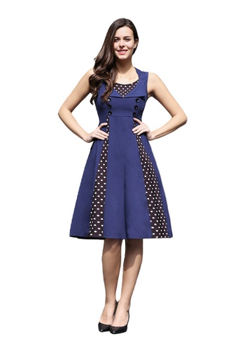 Buy Urban Outlier Vintage Sleeveless Work And Evening Dress Online Zalora Malaysia