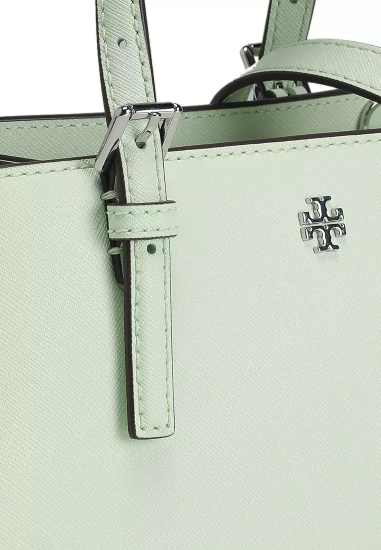 Burch Emerson Tory Burch Green Tote Bags Buy TORY BURCH Emerson