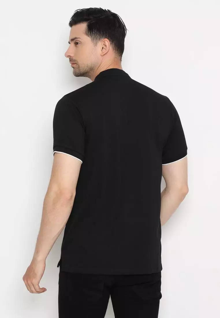 Matsuda Kaos Polos 20s Kragh Shanghai Pria Nakatsu