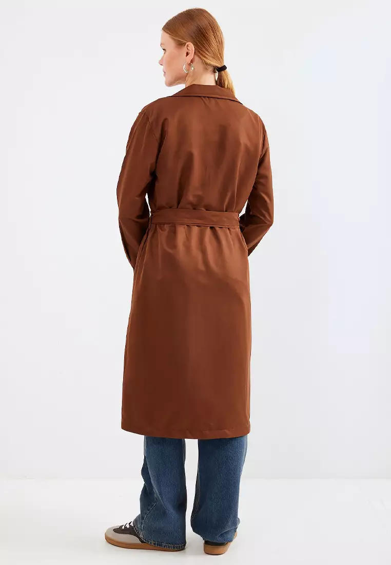 Double Breasted Trench Coat