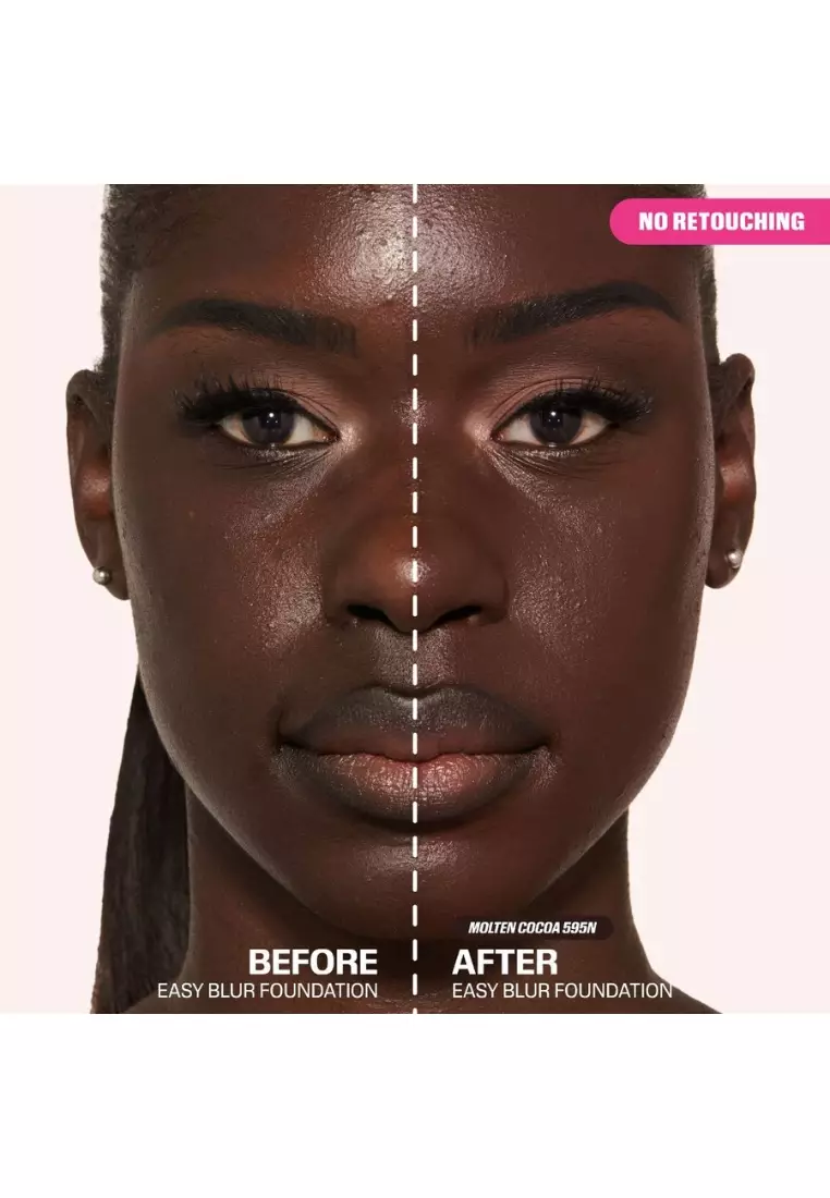 Huda Beauty Easy Blur Foundation Molten Cocoa 595N