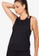 ZALORA ACTIVE black Shoulder Cut Out Mesh Tank Top B72F2AA2512841GS_3