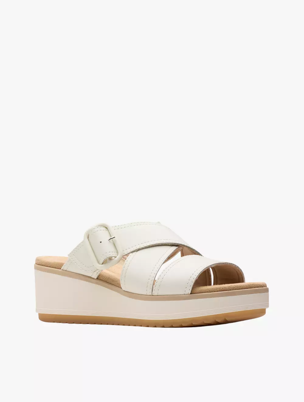 Clarks Wrenly Jane Off White Lea