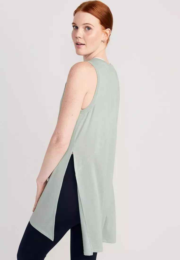 Sleeveless UltraLite All-Day Tunic T-Shirt For Women