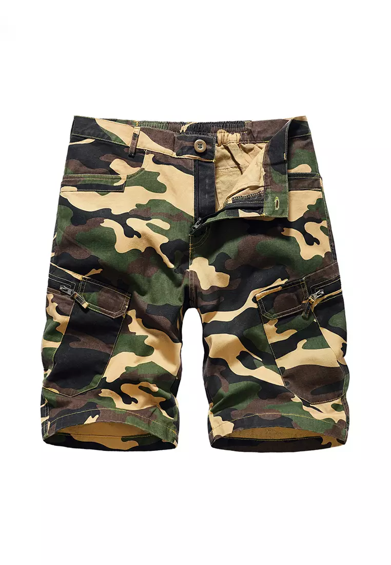 Mens camouflage shorts online