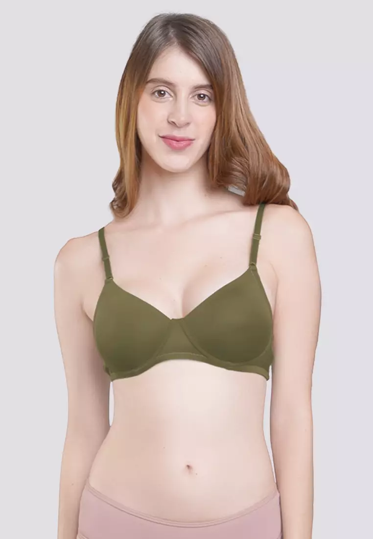 Buy Sassa Peony Power Non-Wired Full Cup Bra With Removable Pads Underwear  For Women 2024 Online