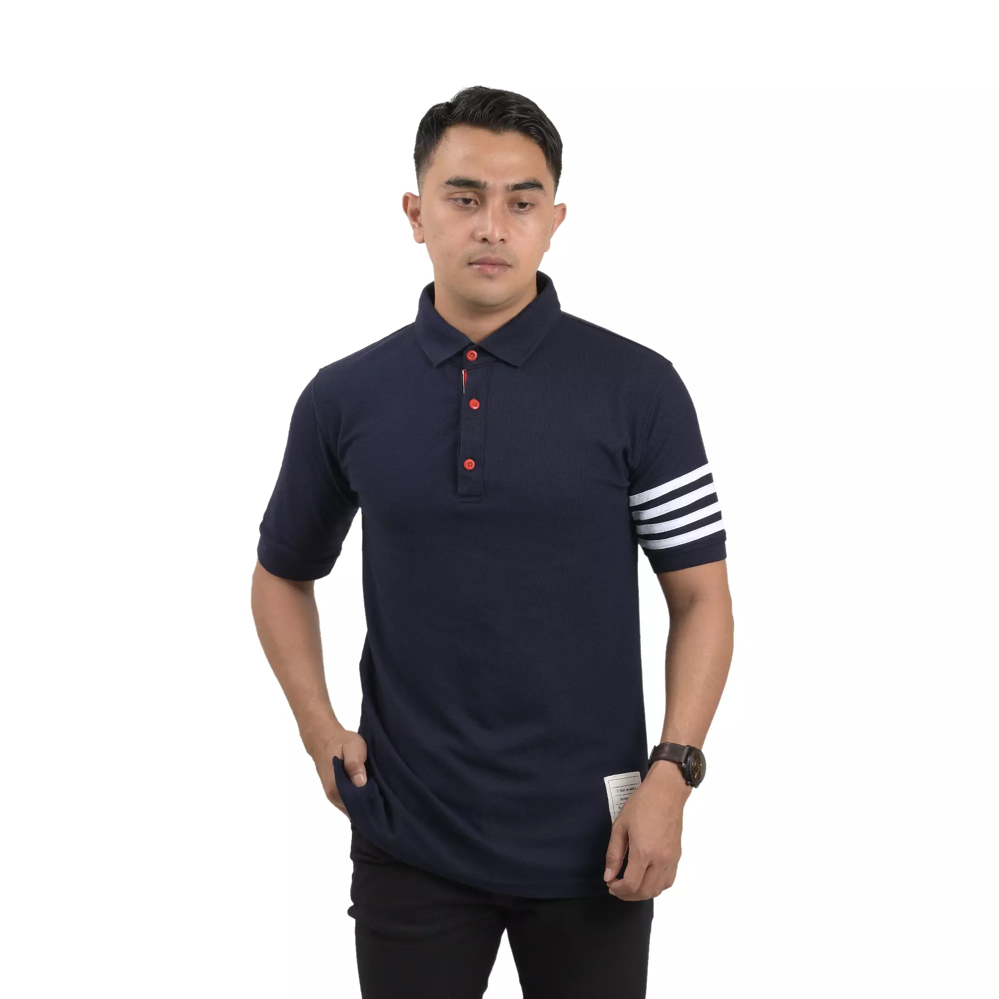 Jual Firsthand Firsthand Polo Shirt Darwin Navy Original 2024 | ZALORA ...