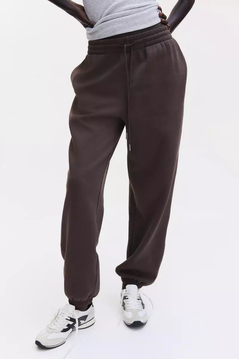 Cotton-blend sweatpants