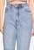 MISSGUIDED blue Riot Highwaisted Busted Knee Mom Jeans 5BBFAAA208585FGS_3