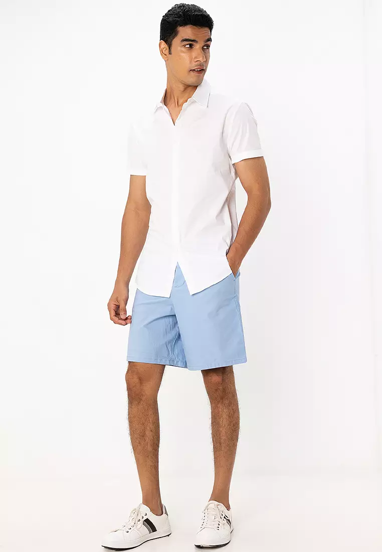Wide Chino Shorts