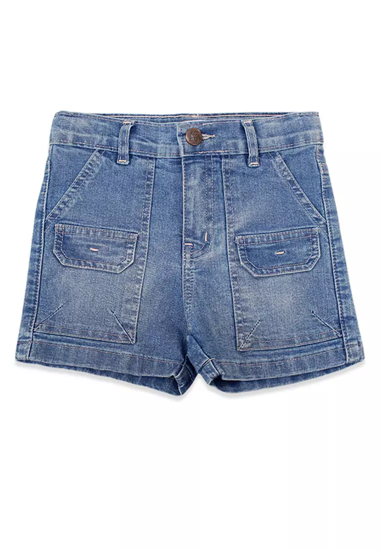 Shorts/ Celana Pendek Jeans Anak Perempuan Blue/ Rodeo Junior Girl Urban Casual