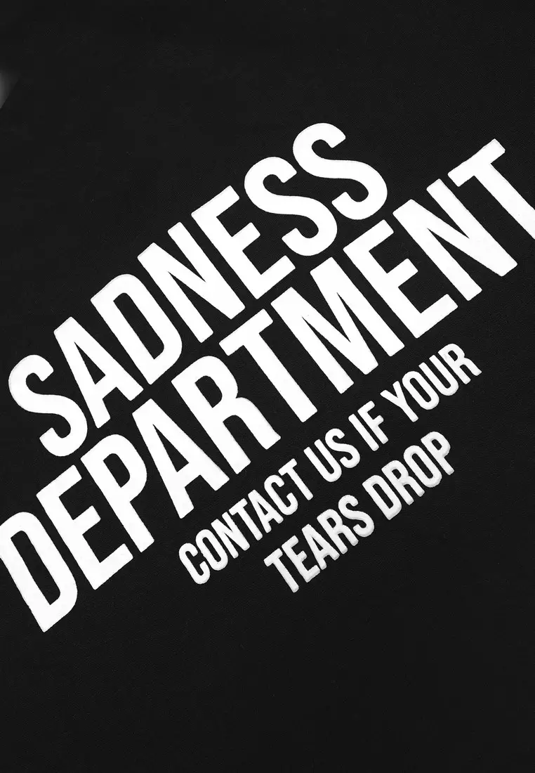 Moutley Men's Jacket Basic Hoodie Sweatshirt Regular Fit Fleece Sadness 071224