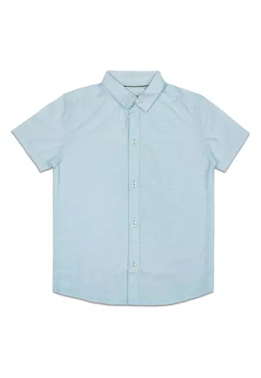 Kids Boys Short Sleeves  Polo with Label