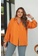 Trendyol orange Plus Size Basic Shirt 1F4F5AAD0932EBGS_1