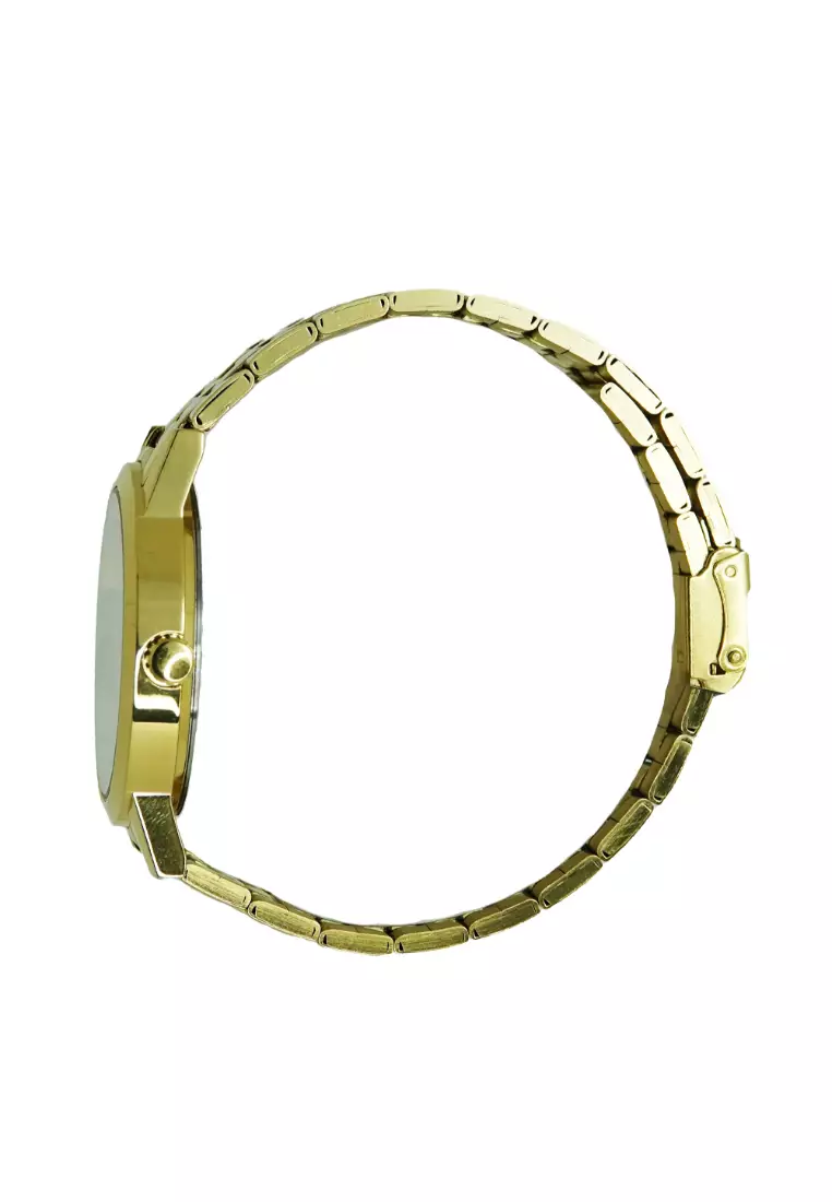 Timex T1 Series Gold Stainless Steel Mens Watch TW000T131E CLASSICS