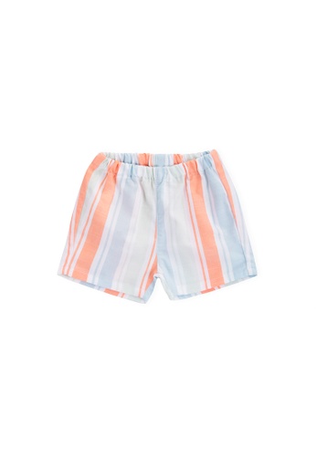 Knot multi Baby cotton shorts Swim Stripes A1ADAKA1D61F93GS_1
