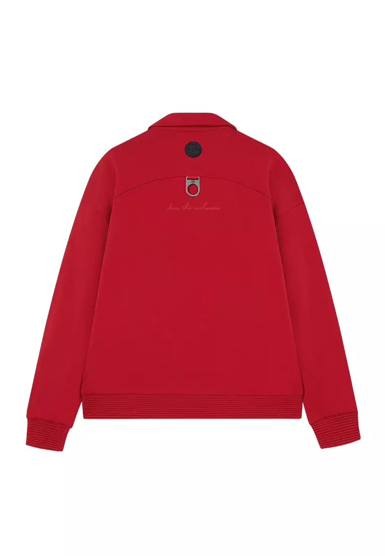 男裝馬年主題 LOGO 寬鬆盤扣中式外套