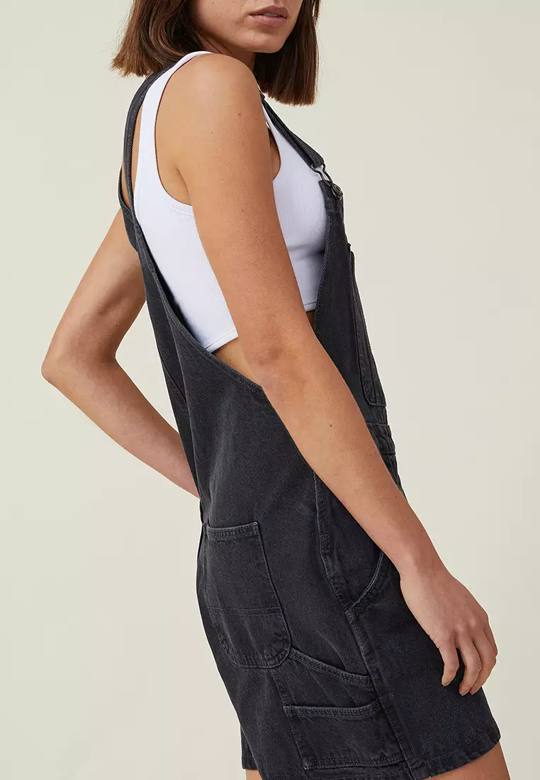 Buy Cotton On Utility Denim Short Overalls 2024 Online ZALORA Philippines