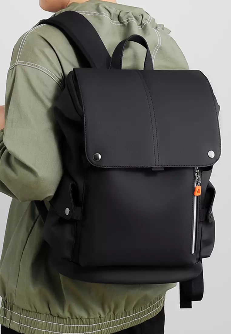 Multi Purpose Faux Leather Travel Laptop Backpack JW GD-PU1969