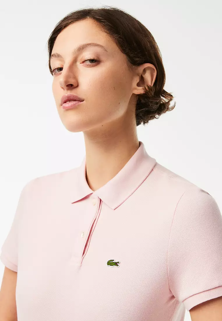 Women's Classic Fit Soft Cotton Petit Piqué Polo Shirt