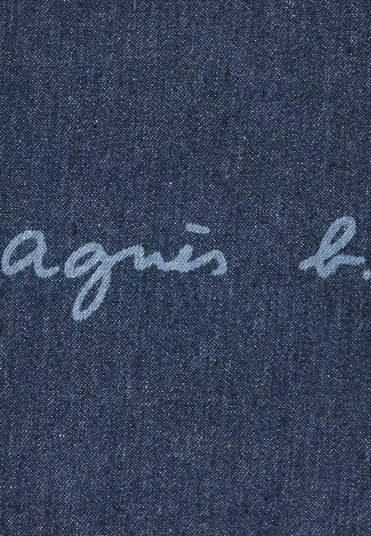 Buy agnès b. Paulette Denim Pouch 2026 Online | ZALORA