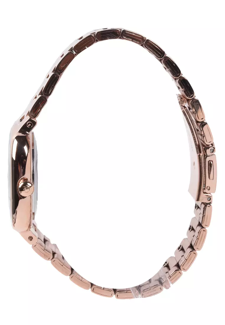 Alexandre Christie - Jam Tangan Wanita - Rosegold Blue - Stainless Steel - 2984 LHBRGBU