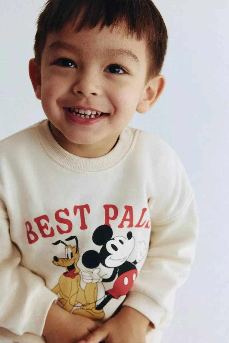 2-piece printed sweatshirt set