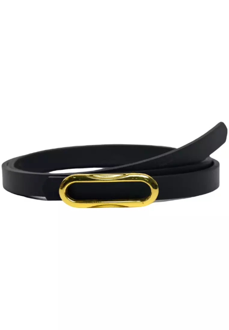 Designer black sale belts women's