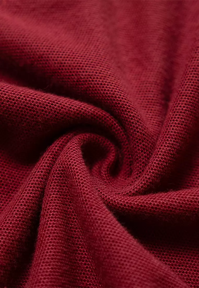 Kale Park Maroon / Kaos Polo Pria Lengan Pendek Kerah / Polo Shirt Slim Fit