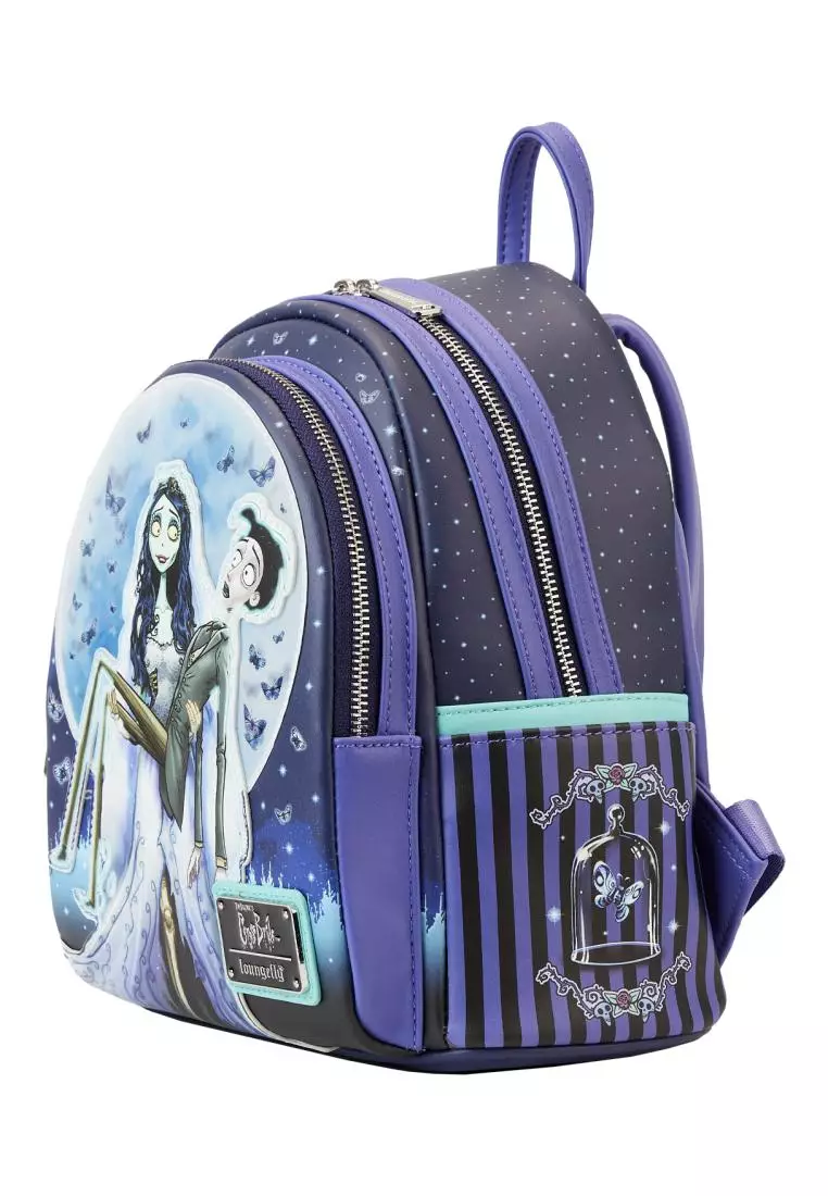 Jual Loungefly Loungefly Corpse Bride Moon Mini Backpack Original 2023