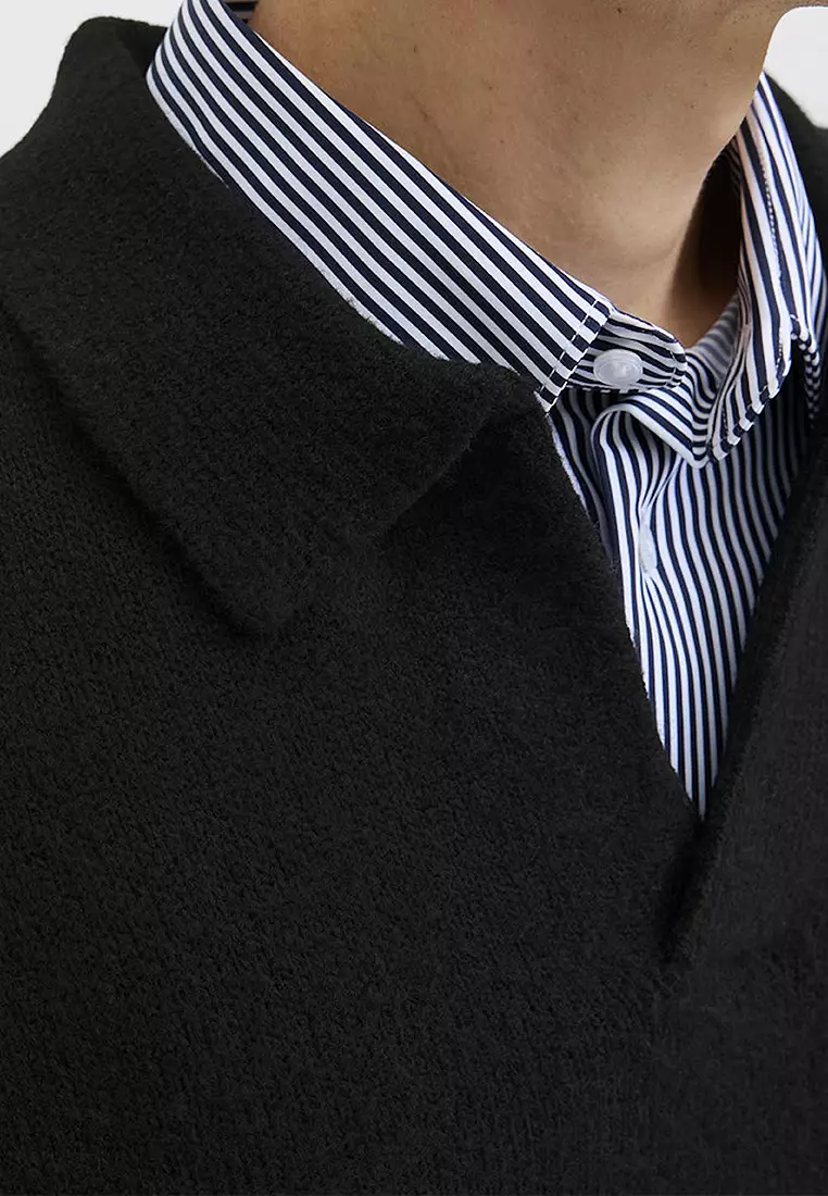 Split Neck Knit