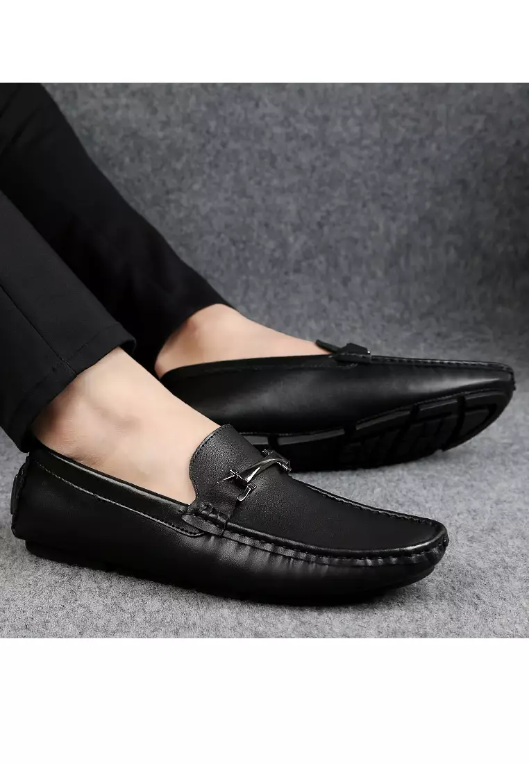 Leather Horsebit Loafers & Boat Shoes YY9016