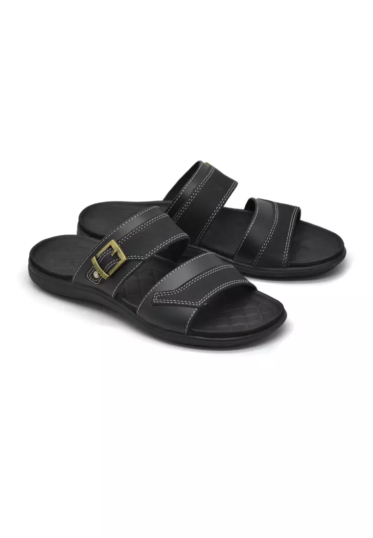 Carvil Sandal Pria Gilbran-02 M Black