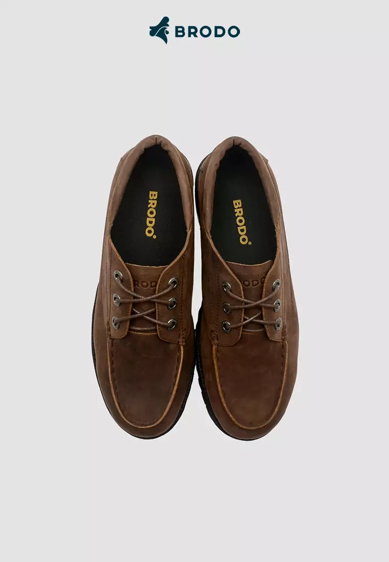 BRODO - Sepatu Marino Boots Dark Choco BS