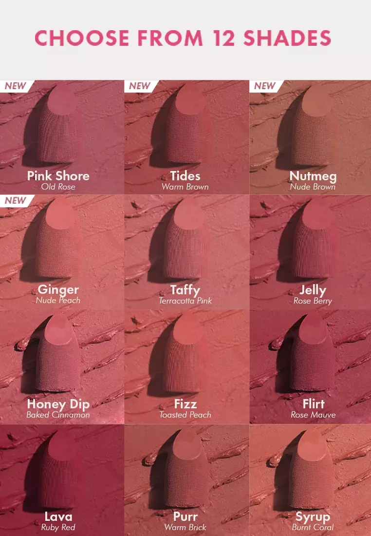 pillow matte lipstick - tides