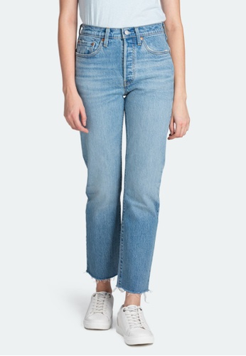 Buy Levi S Levi S 501 Original Cropped Jeans Women 360 0102 Online Zalora Malaysia