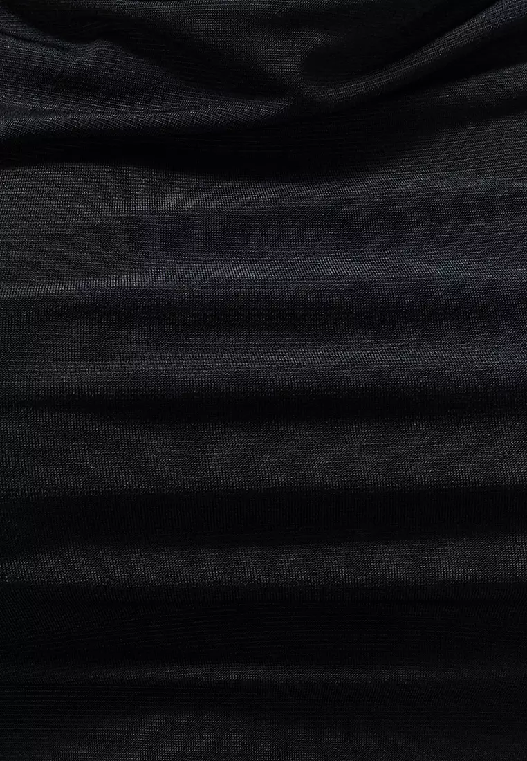 Fitted Cowl Neck Bodysuit