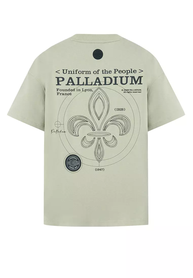 MEN'S PALLADIUM LOGO LOOSE FIT COTTON T-SHIRT