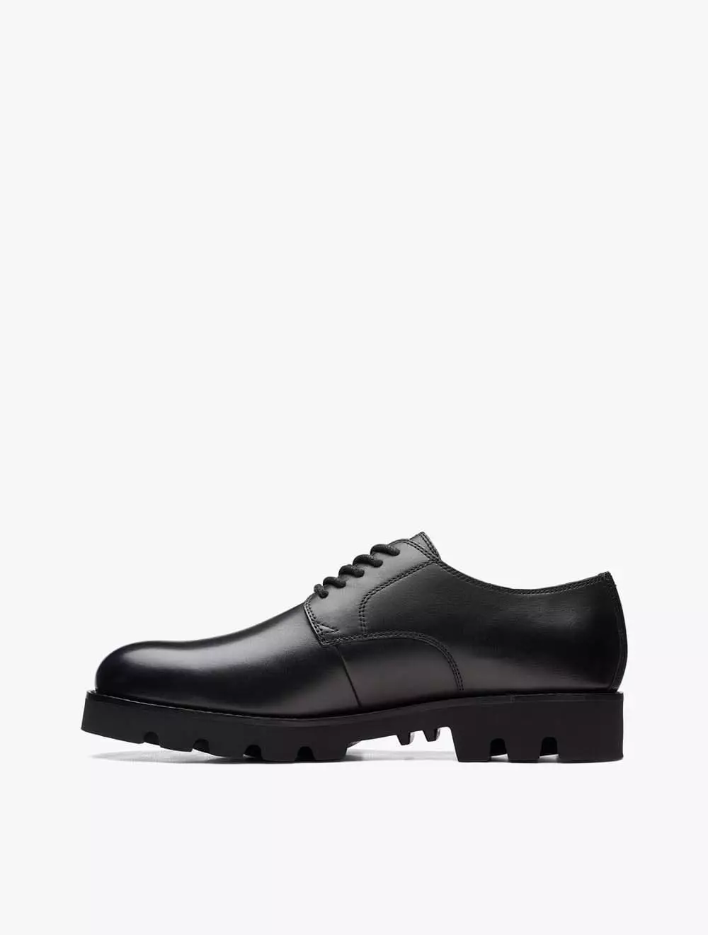 Jual Clarks Clarks Badell Walk Men's Loafers- Black Leather Original ...