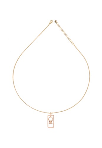 Jual Cocoa Jewelry Cocoa Jewelry Kalung Wanita Korea Sellond Necklace Rose Gold Color Original Zalora Indonesia