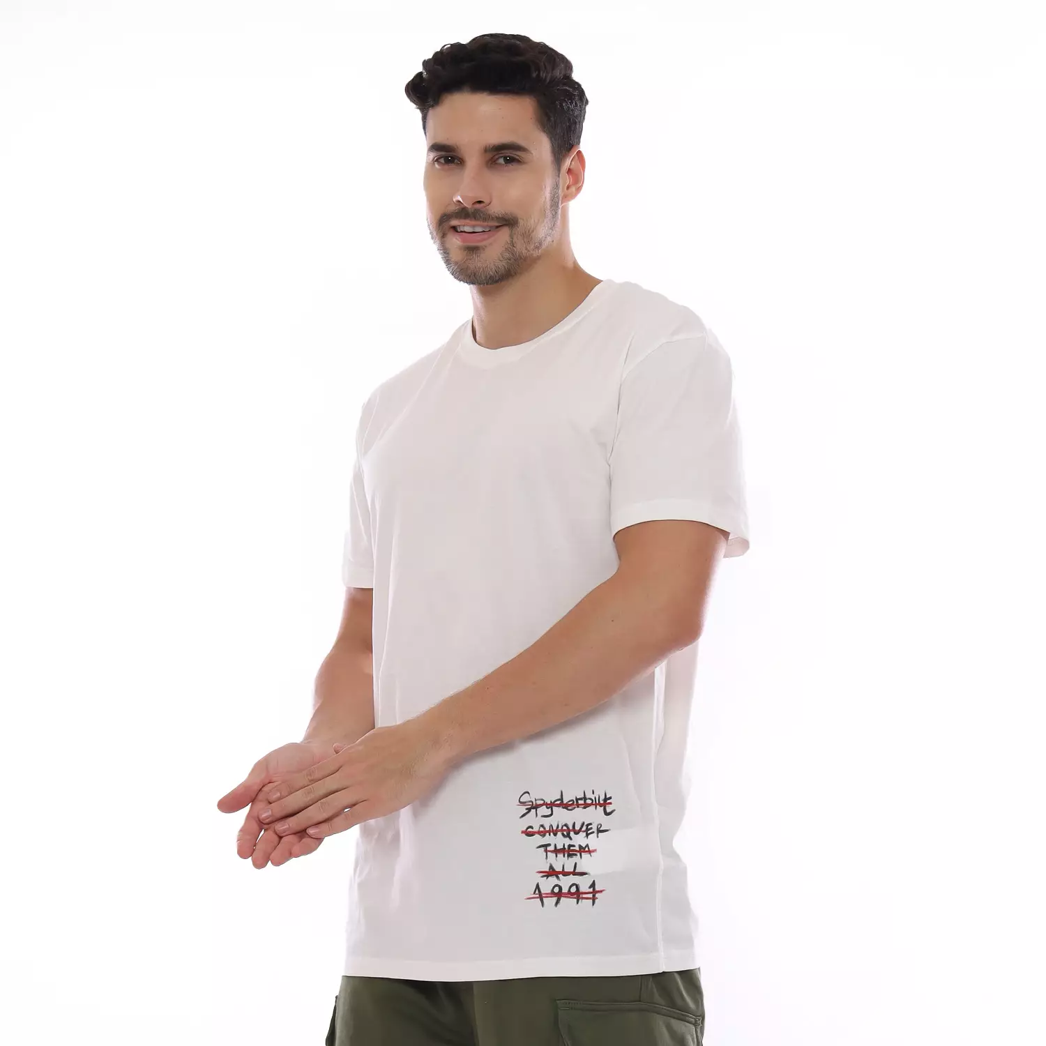 Spyderbilt Kaos Lengan Pendek Pria Kasmor Planet Surf