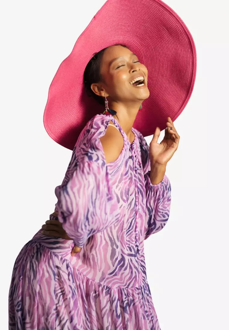 Summer Get Away Maxi Chiffon Dress