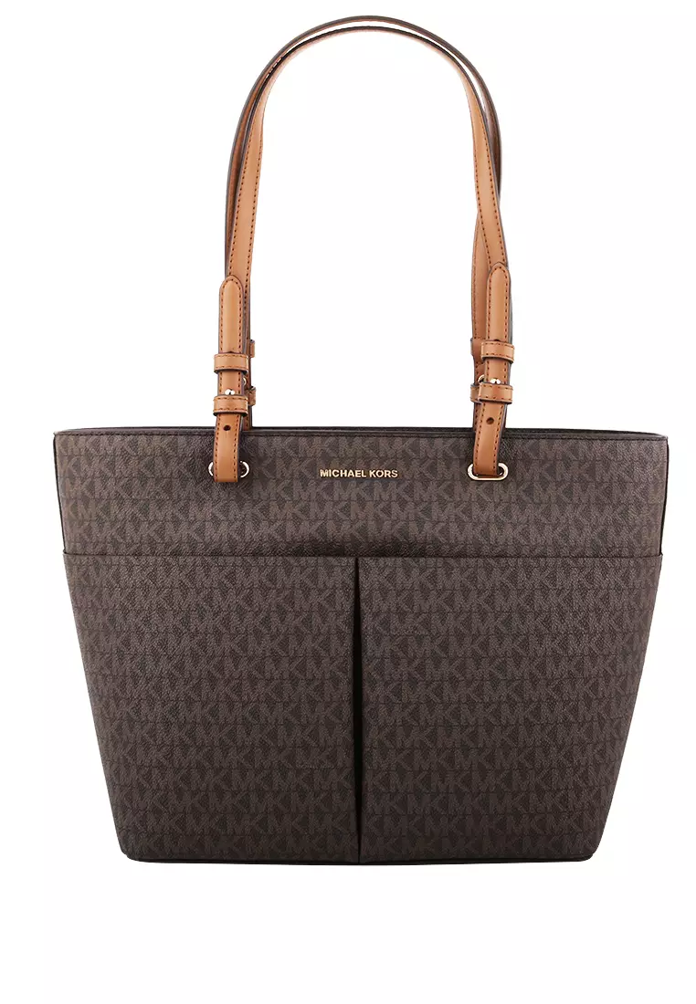 Buy MICHAEL KORS Michael Kors Bedford Medium Logo Tote Bag Brown