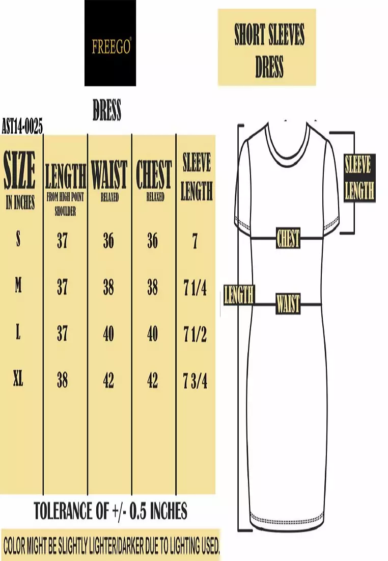 Jacquard Knits Short Sleeve Dress