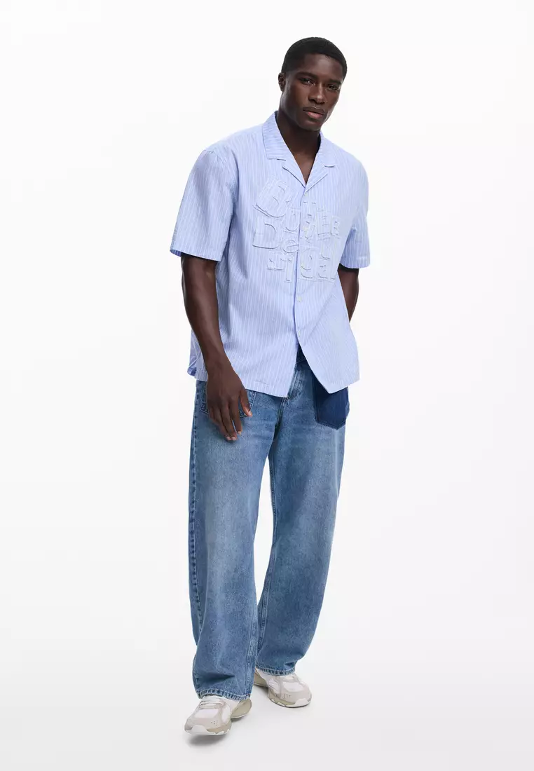 Short-sleeve shirt with Botter lettering