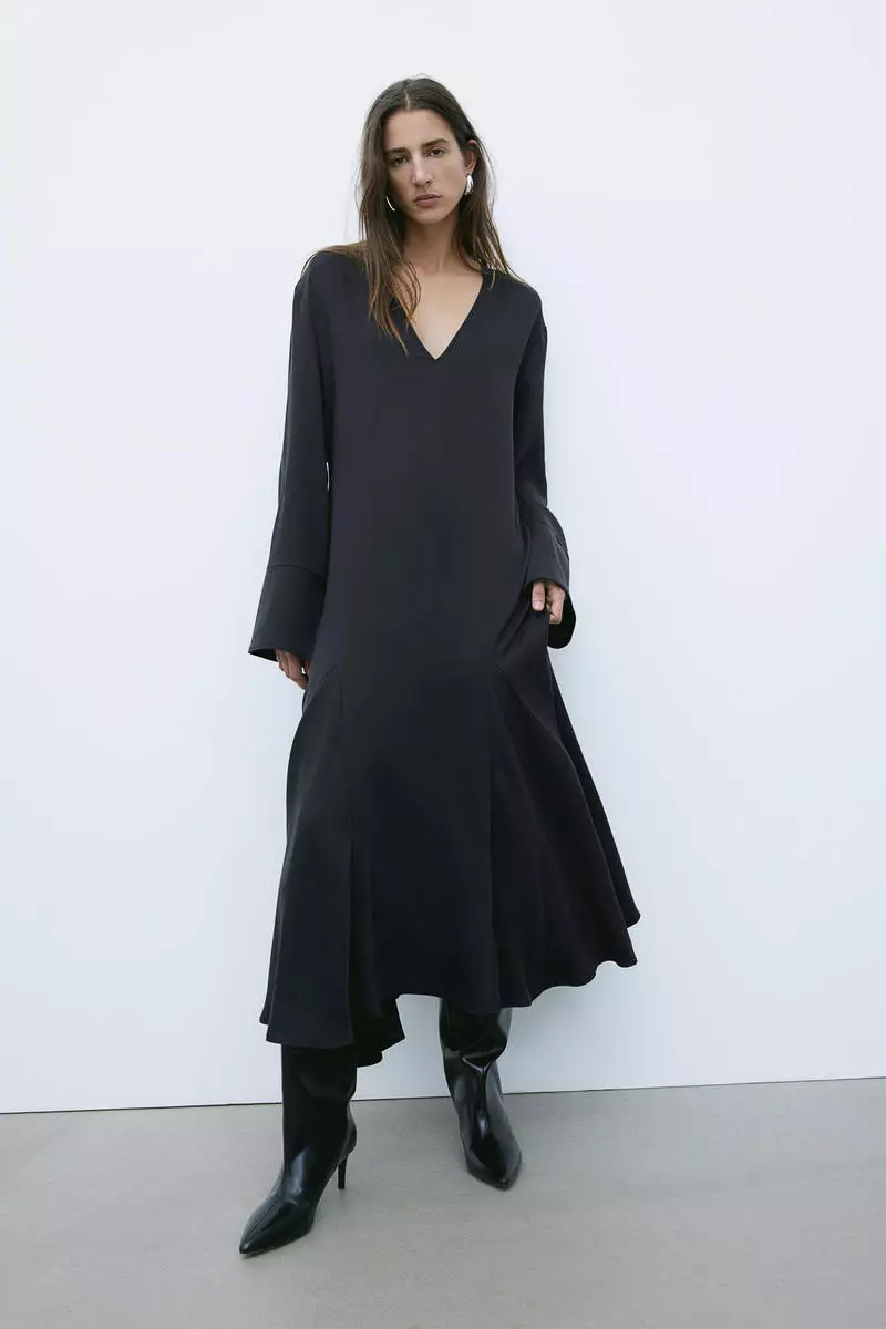 Buy H&M Lyocell-blend satin dress 2026 Online | ZALORA